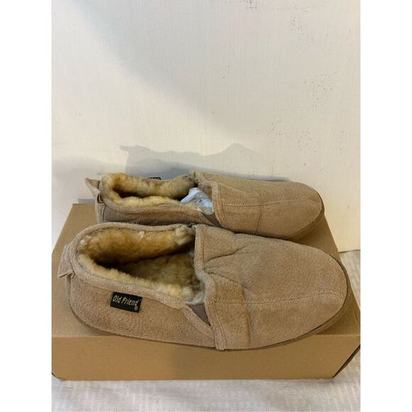 Old friend men’s 8 slippers furlined - Picture 1 of 6
